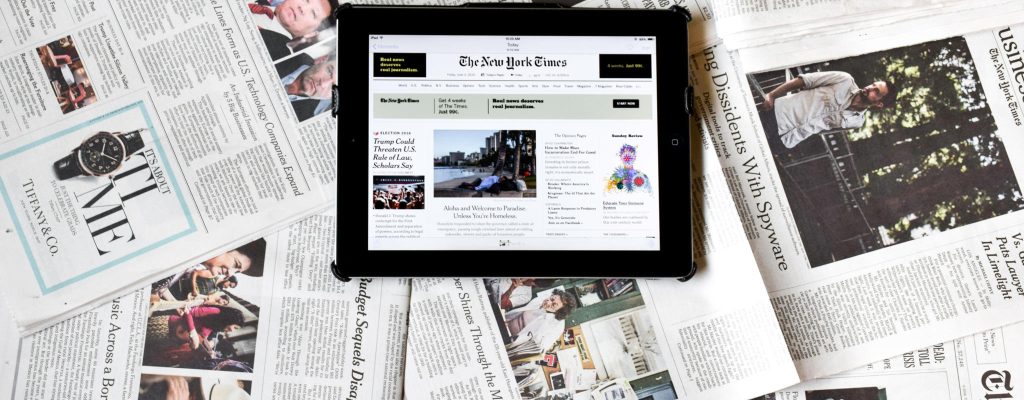 iPad and newspapers