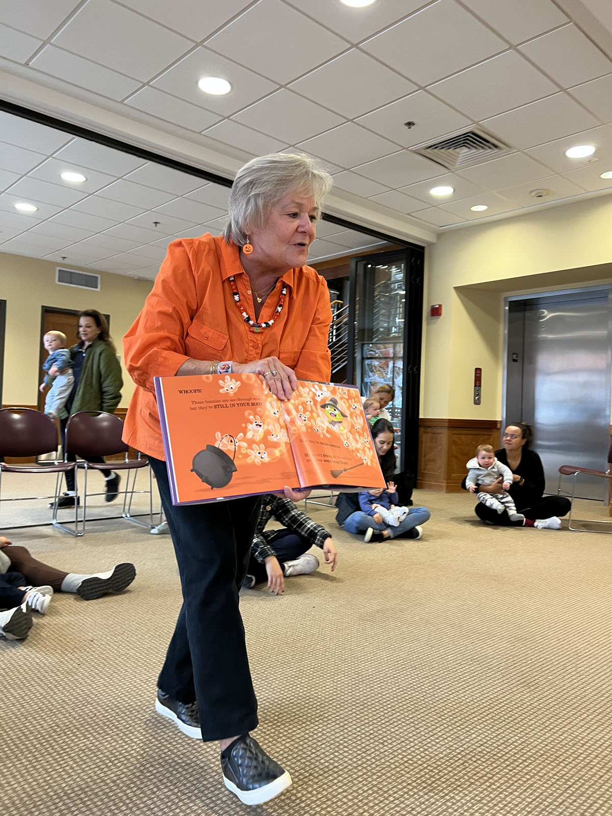 Storytime at Byram Shubert Library