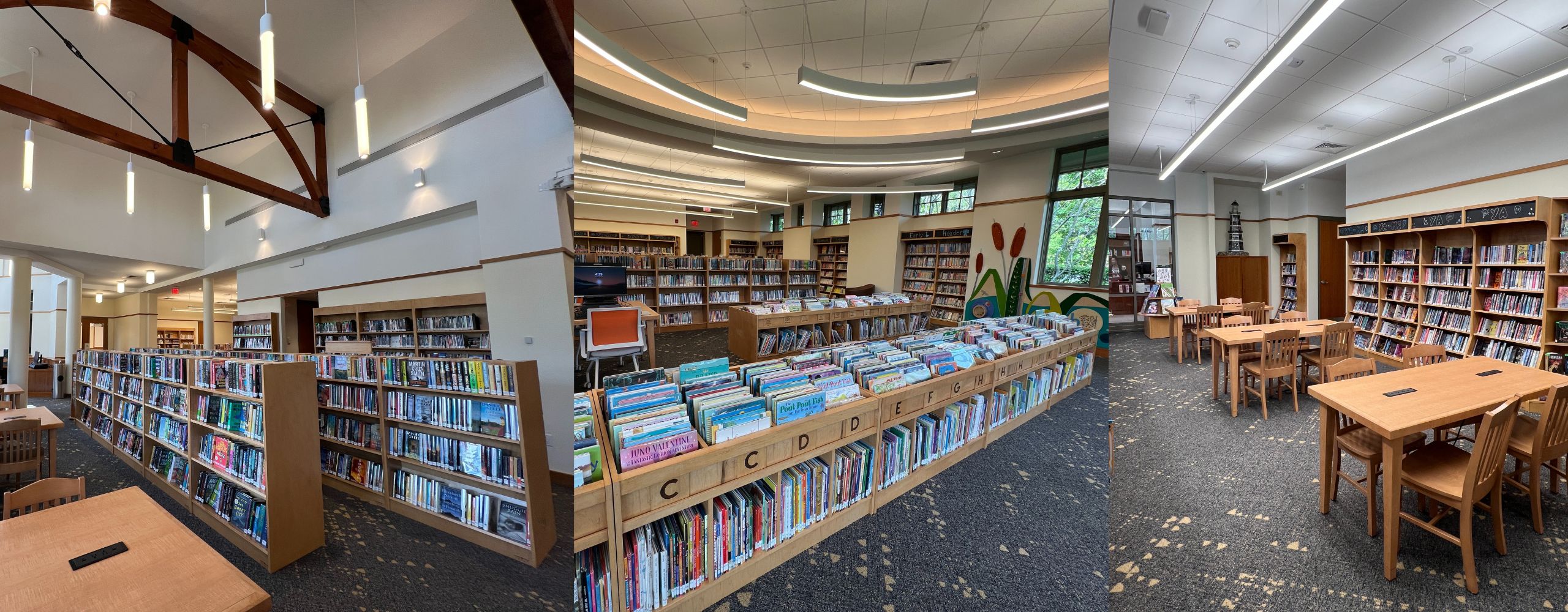 Cos Cob Branch Library interior